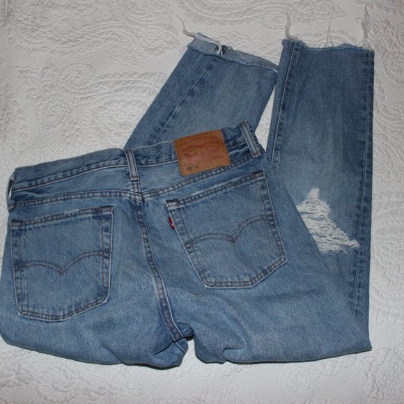 Levi's Denim - Levi's 505 Denim Straight Leg Jean Sz 26